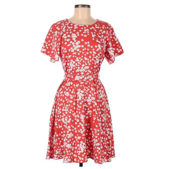 banana republic red floral dress Banana Republic | Dresses | Nwt Banana Republic Red Floral Dress S